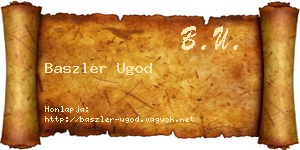 Baszler Ugod névjegykártya